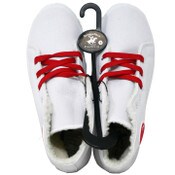 Wholesale - BHPC WHITE HIGHTOP VARSITY SNEAKERS ASST SIZE C/P 18